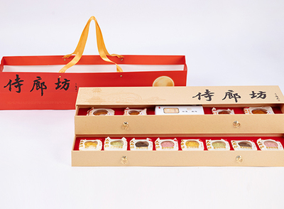 侍廊坊·文创月明款中秋月饼礼盒